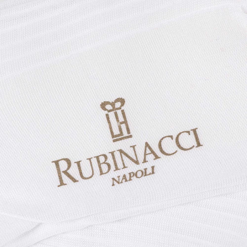 Rubinacci Calze in filo di Scozia a costina bianco Saldi Di Fabbrica