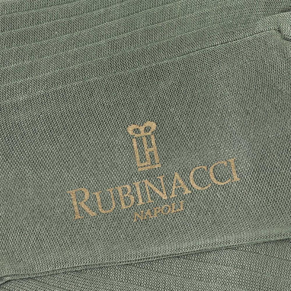 Rubinacci Calze in filo di Scozia a costina salvia I Più Venduti