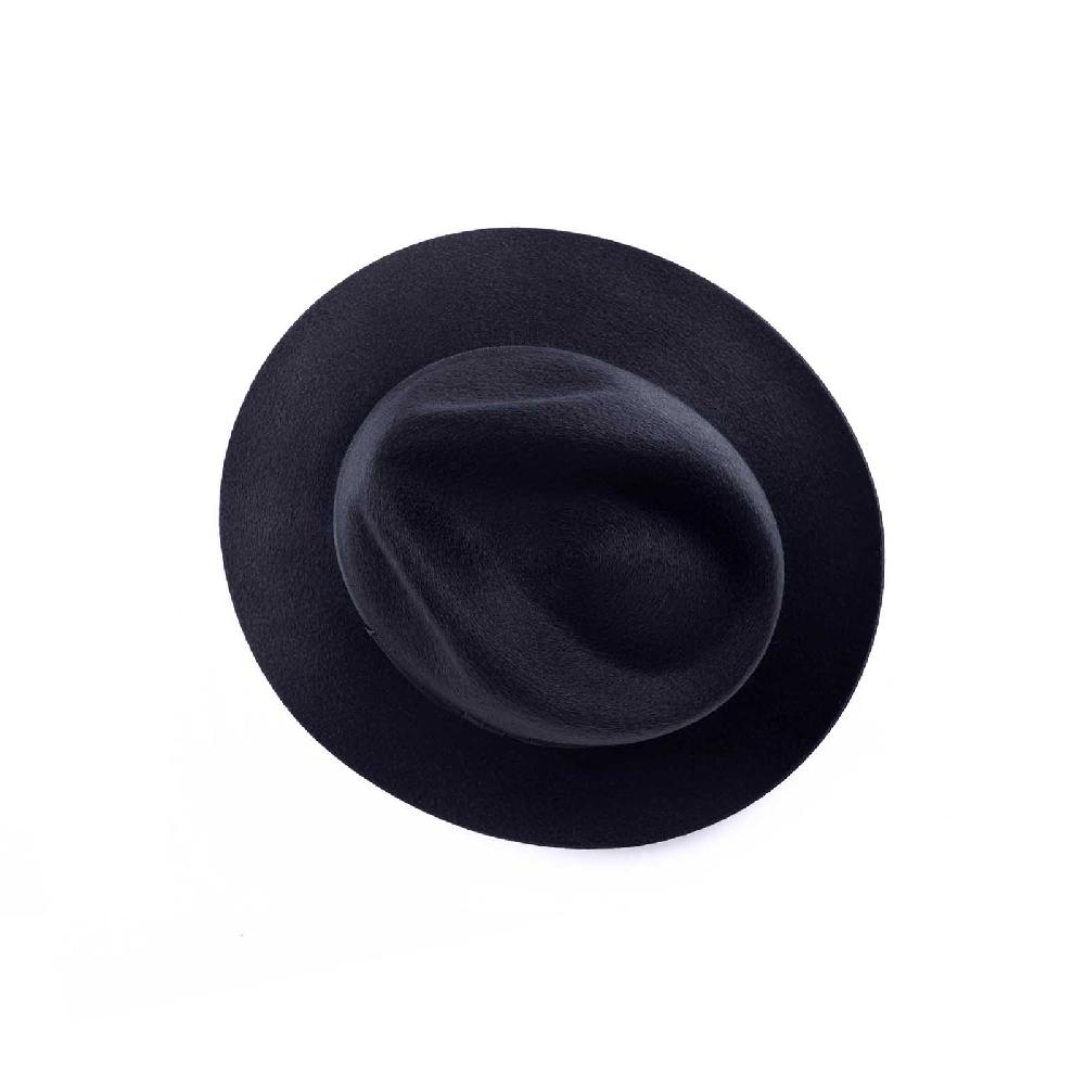 Rubinacci Fedora in cashmere blu Shopping online