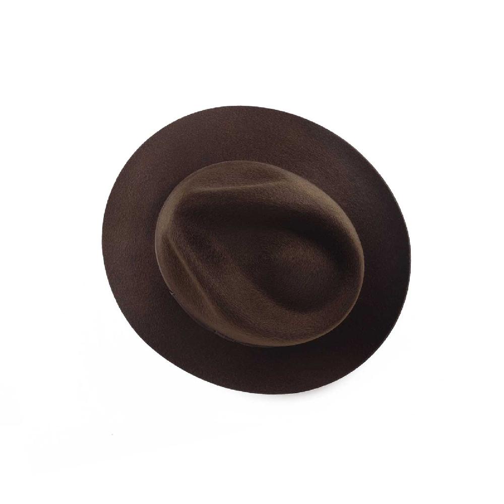 Rubinacci Fedora in cashmere testa di moro Vendite stagionali