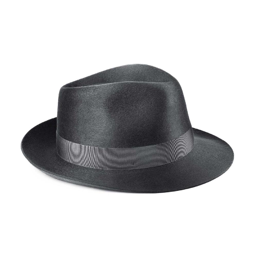 Rubinacci Fedora in cashmere fumo Black Friday