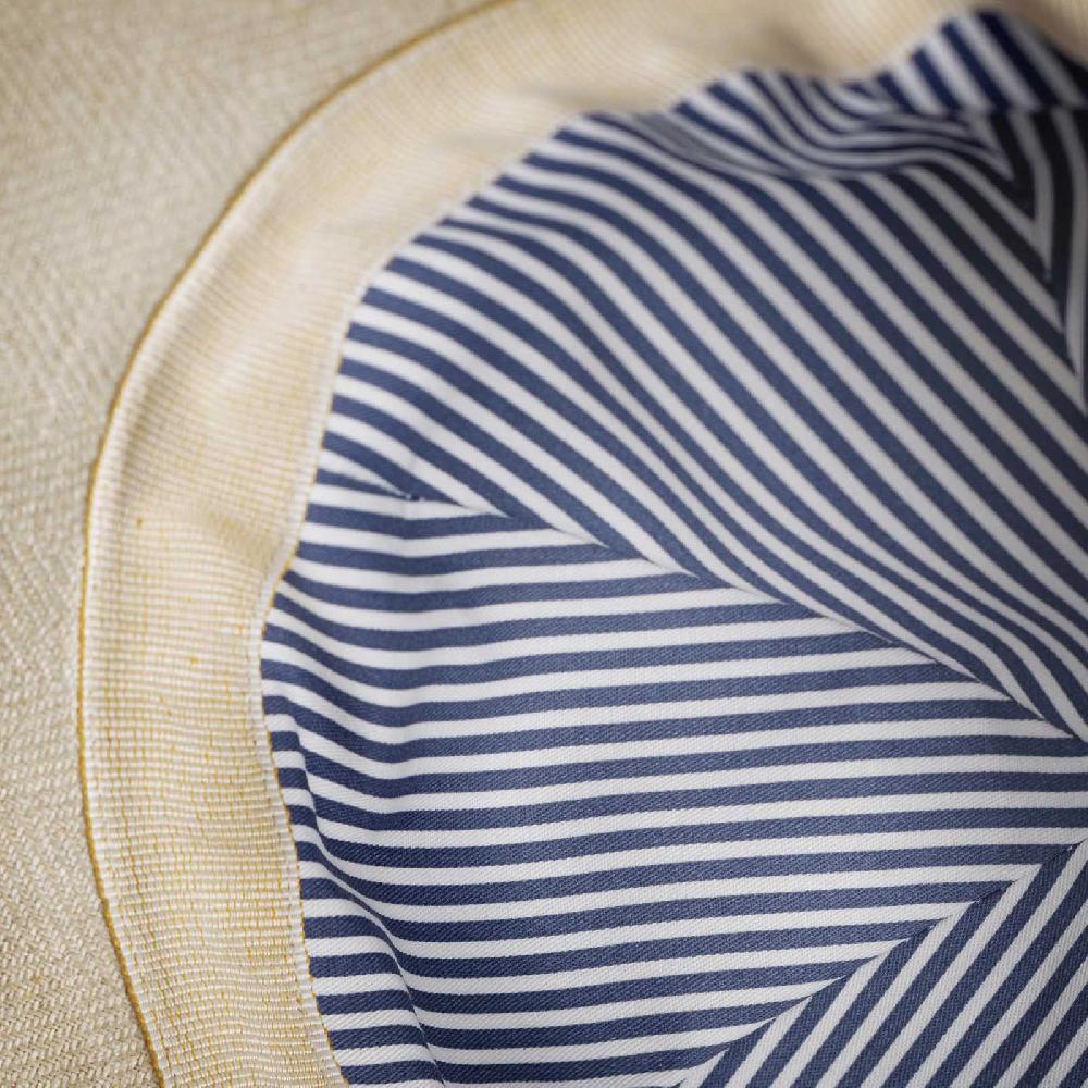 Rubinacci Cappello baseball in lino beige Offerta Pasqua