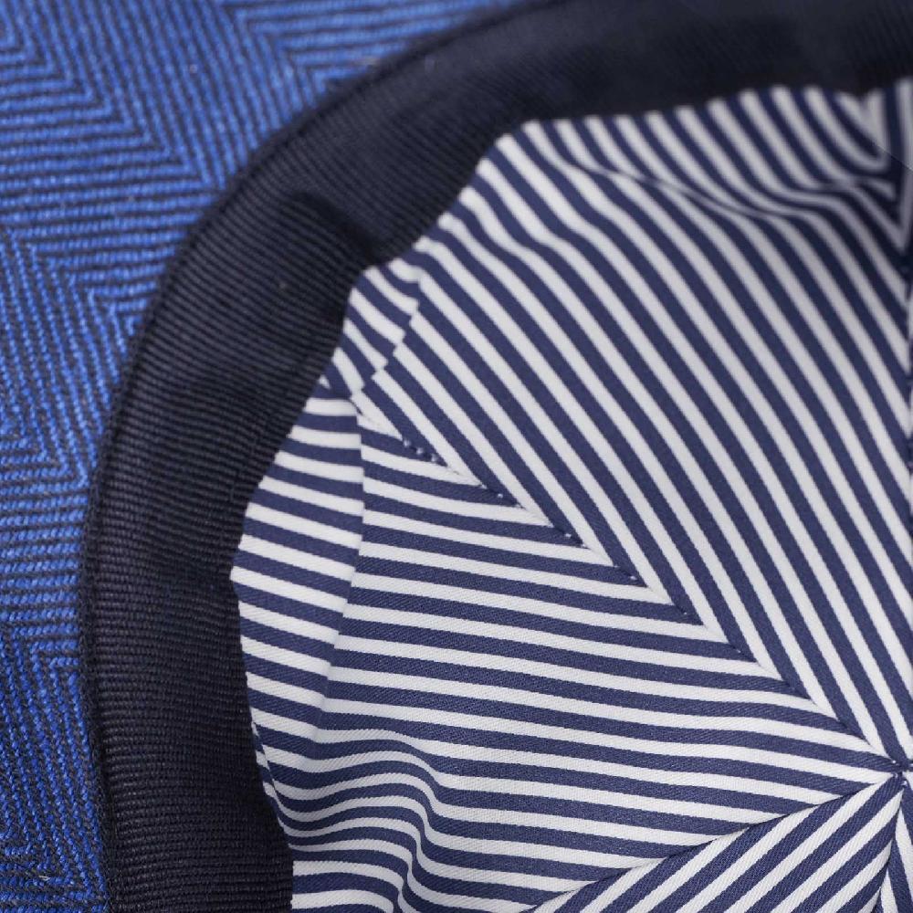 Rubinacci Cappello baseball in lino jeans Offerta per la Festa della Mamma