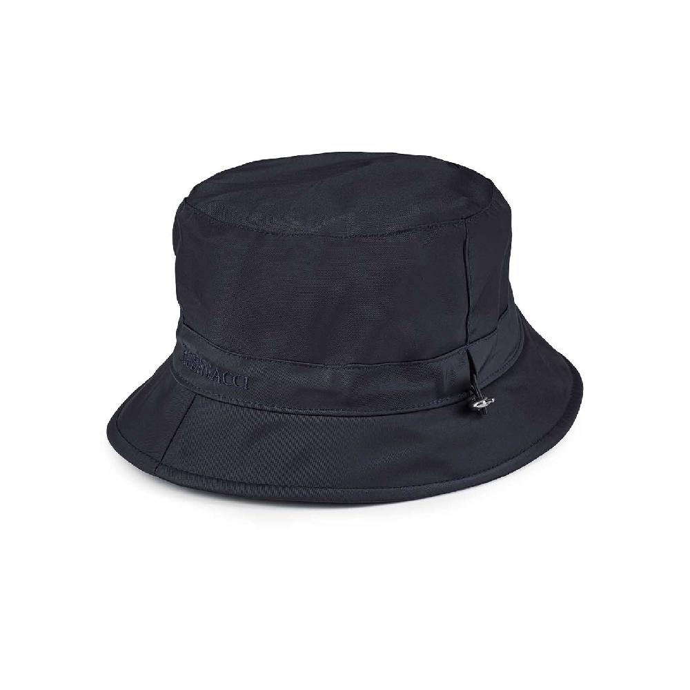 Rubinacci Cappello cloche in nylon blu Offerta Giorno del Papà