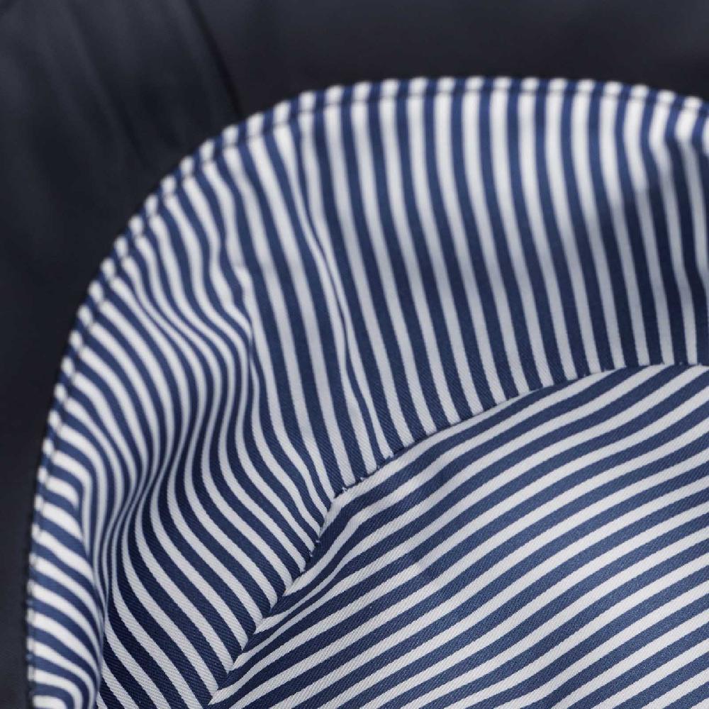 Rubinacci Cappello cloche in nylon blu Offerta Giorno del Papà