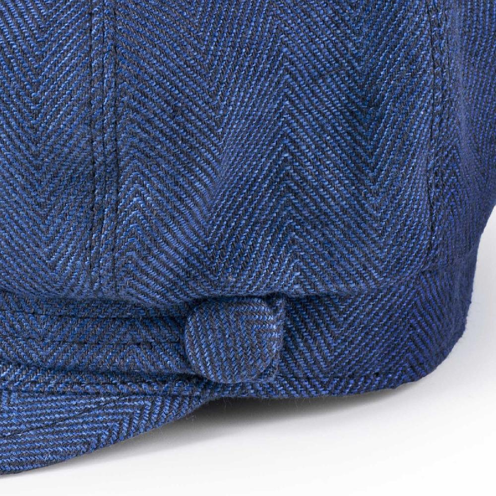 Rubinacci Coppola in lino jeans Smaltimento dello stoccaggio