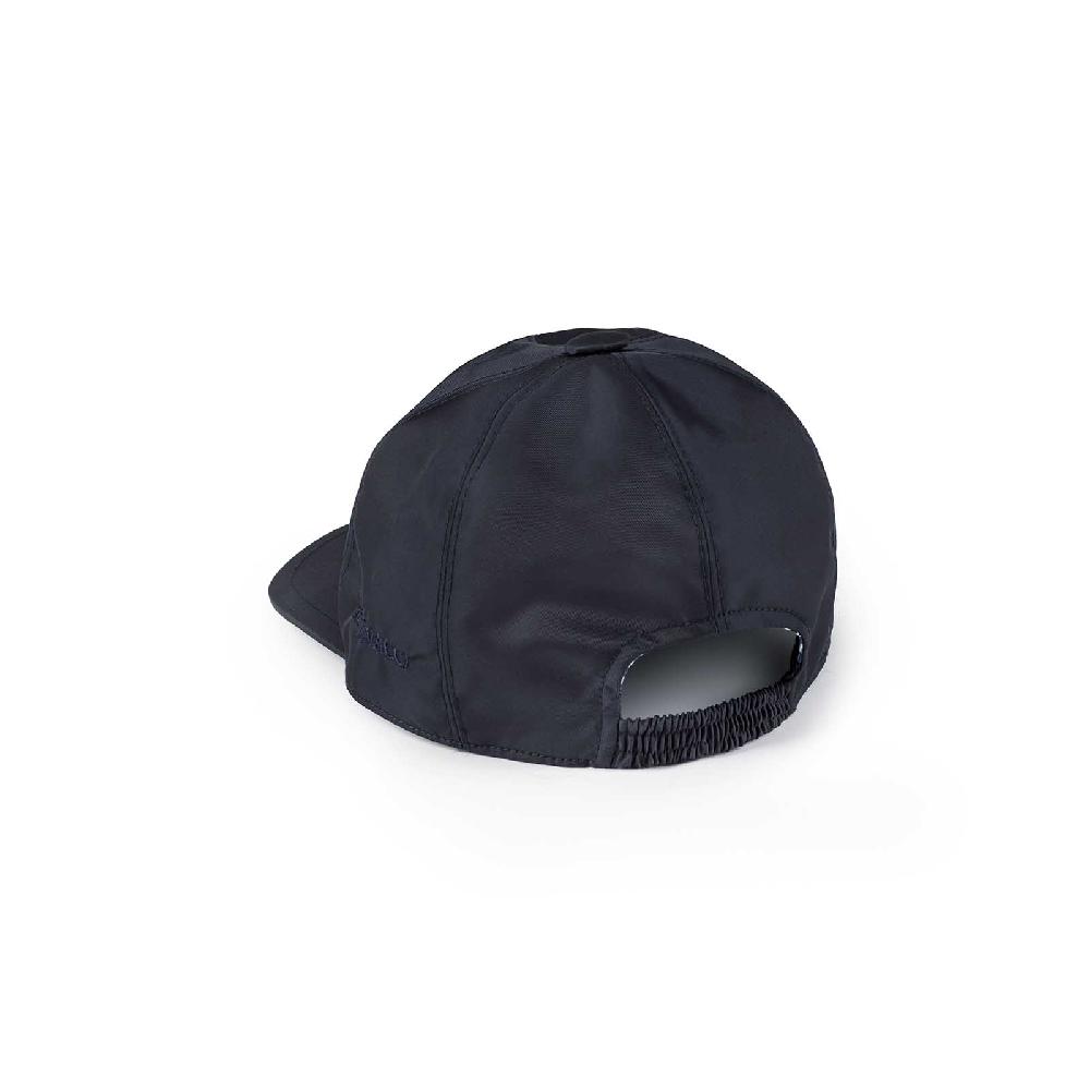 Rubinacci Cappello baseball in nylon blu Vendita calda