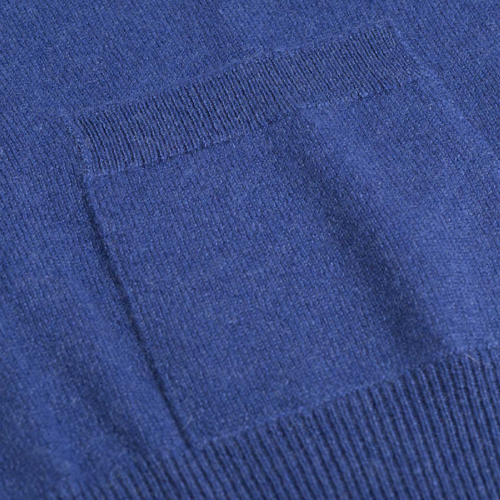 Rubinacci Gilet in cashmere ceruleo In vendita