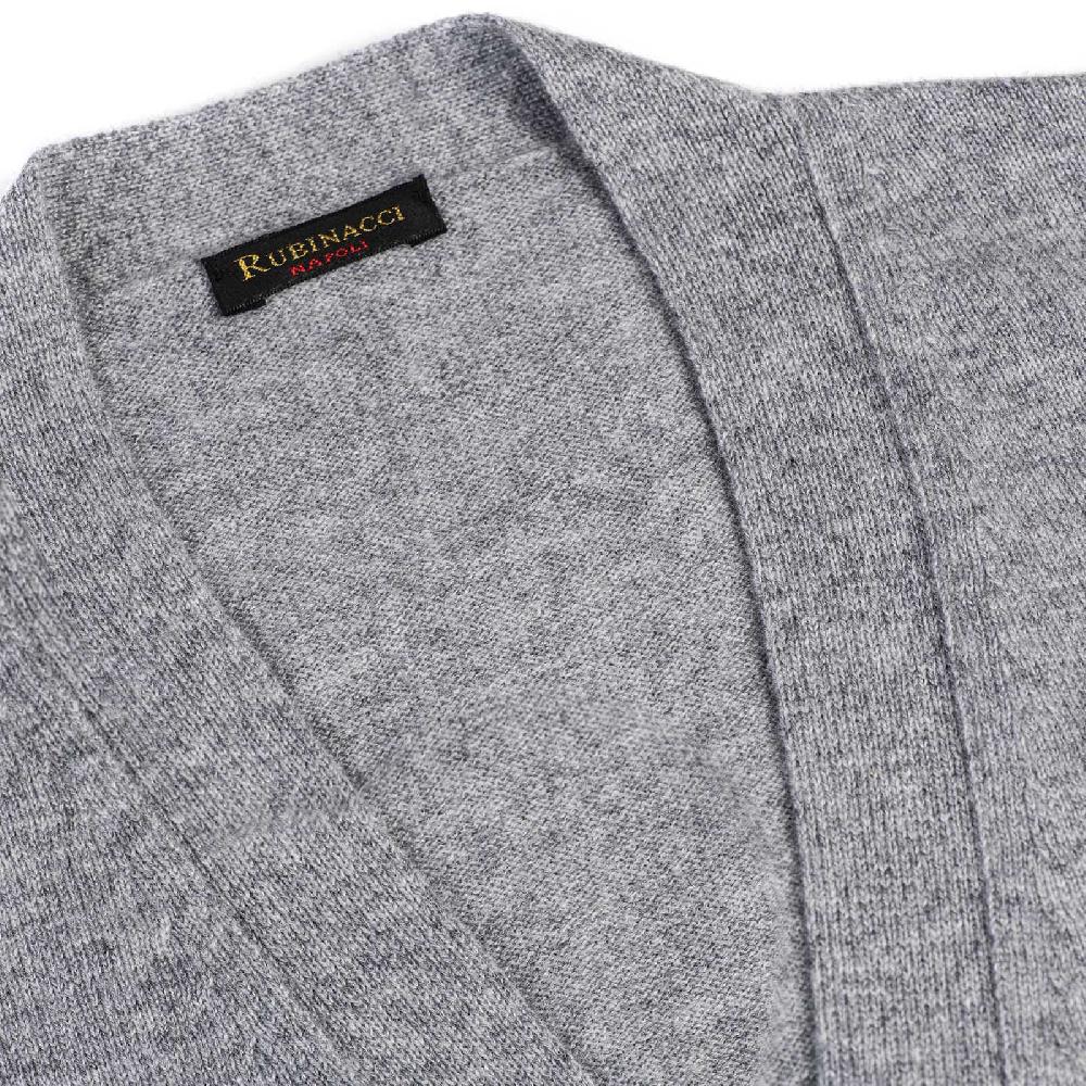 Rubinacci Gilet in cashmere grigio Duty-free