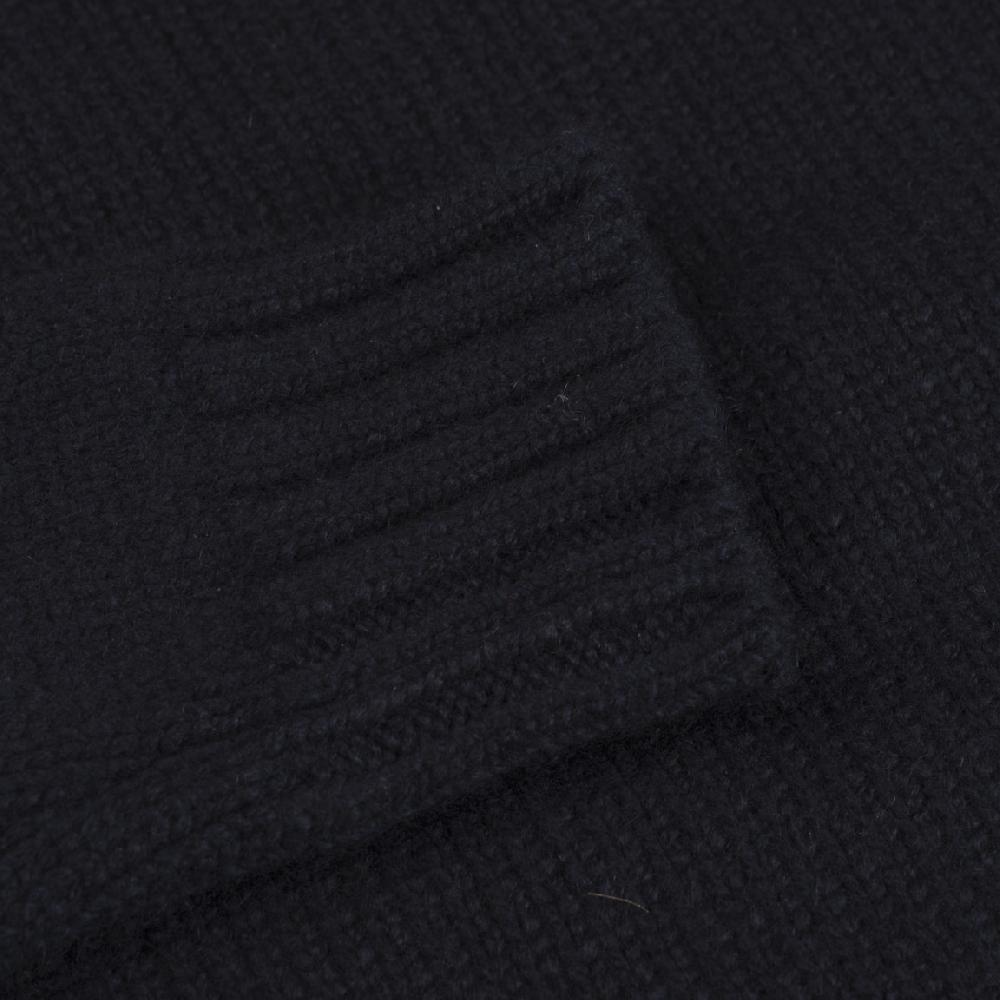 Rubinacci Girocollo in cashmere blu Sconti questo mese