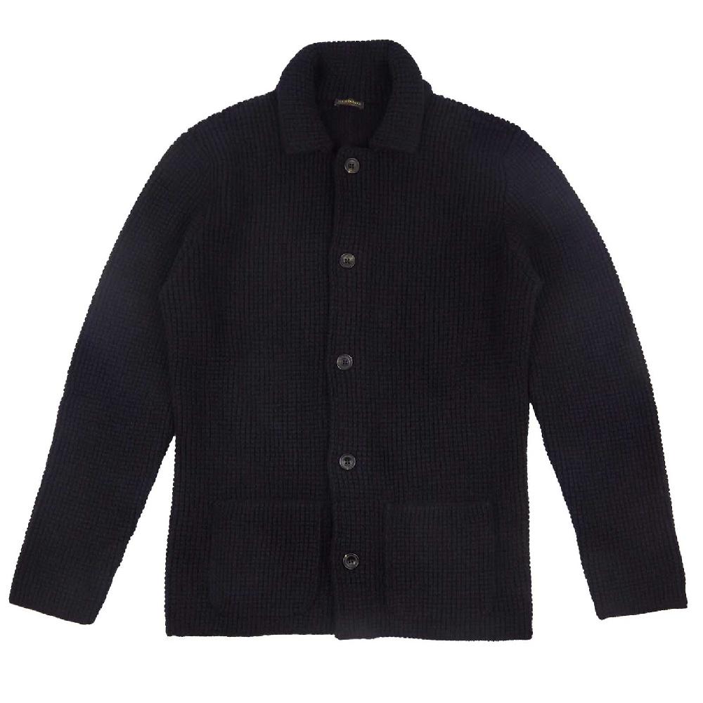 Rubinacci Cardigan cashmere blu Soddisfazione Garantita