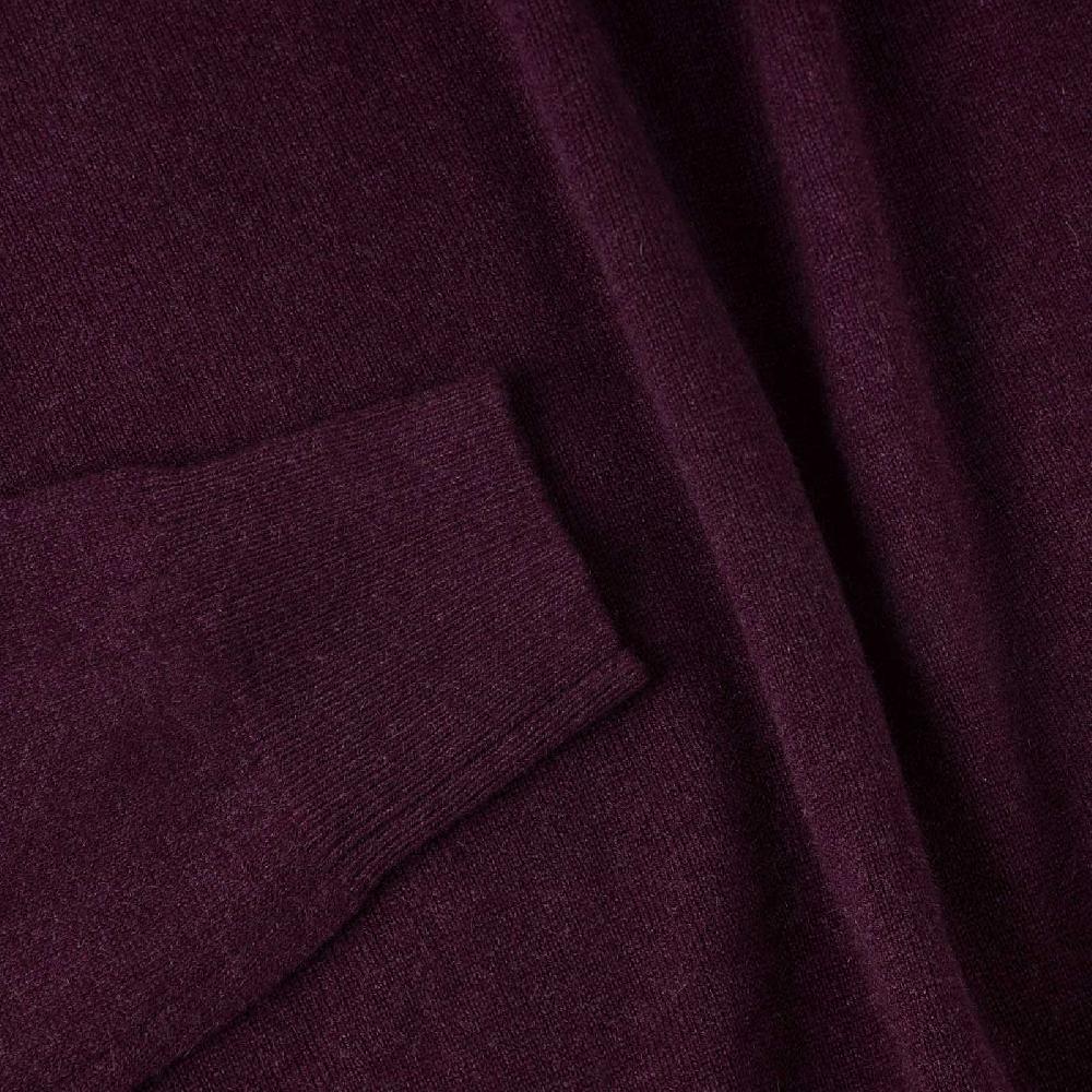 Rubinacci Polo in cashmere vino Negozi Online