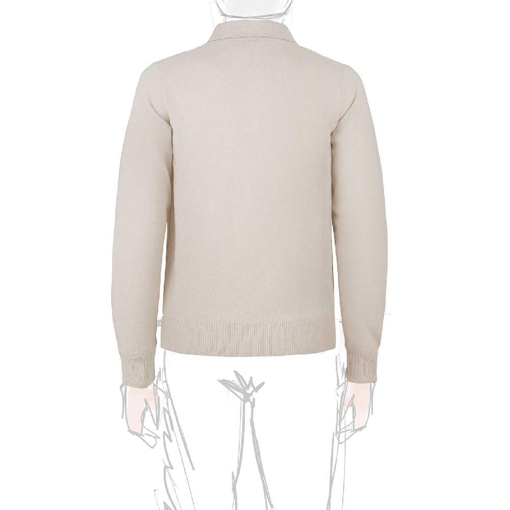 Rubinacci Polo in cashmere panna Acquista Ora