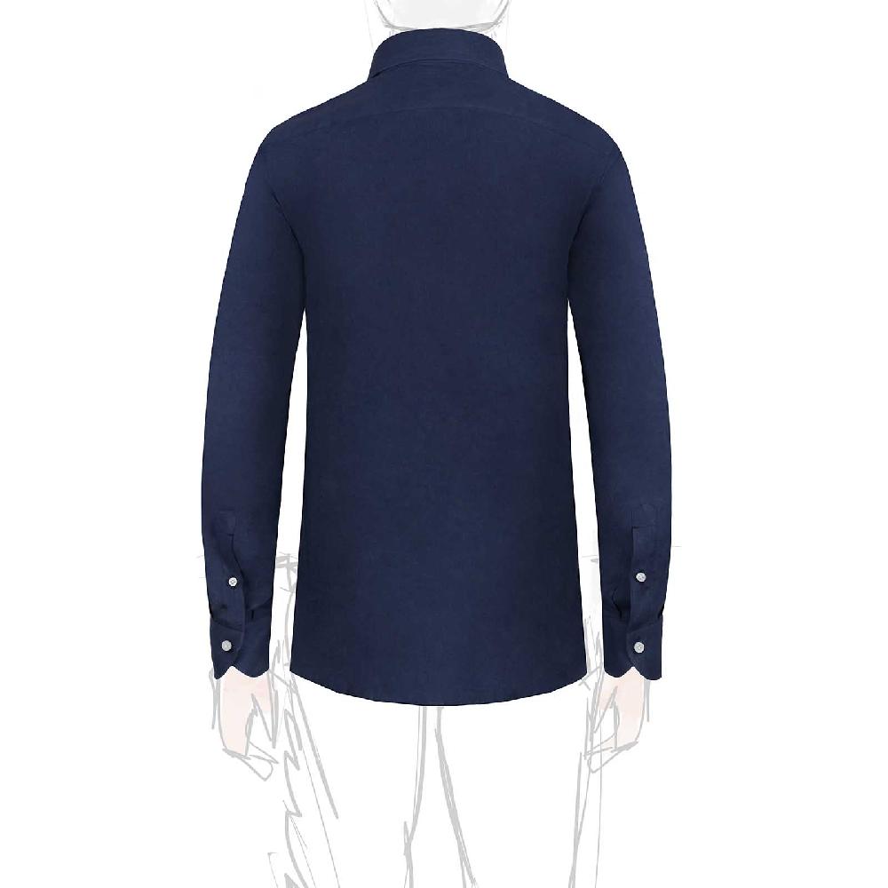 Rubinacci Camicia lino bluette Convenienza