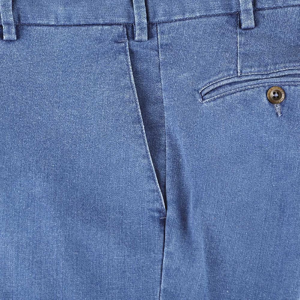 Rubinacci Pantalone in cotone jeans 4 stagioni I Più Venduti