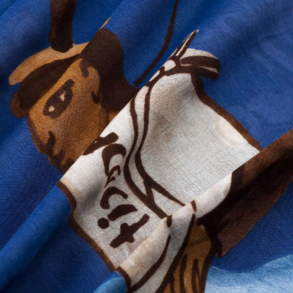 Rubinacci Stola mendoza bluette Prezzo basso