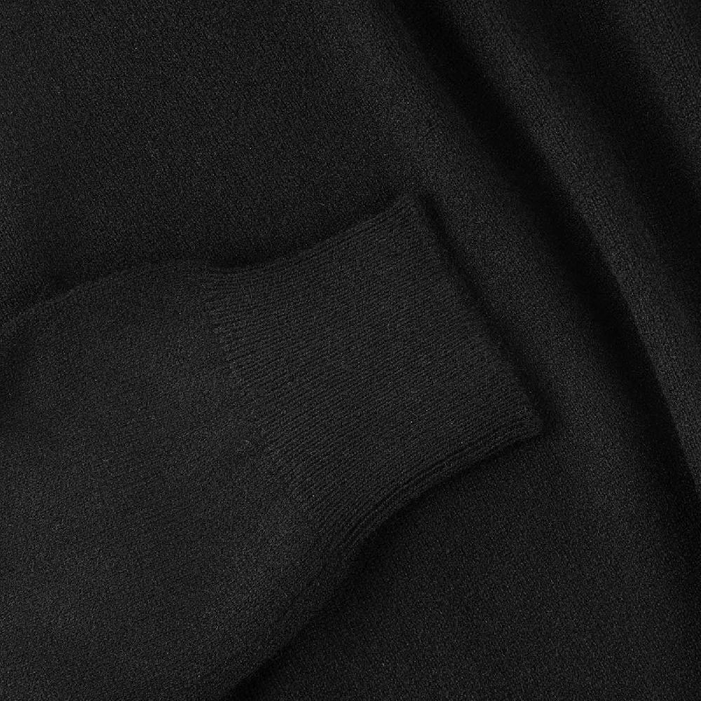 Rubinacci Polo in cashmere nero Nuovo