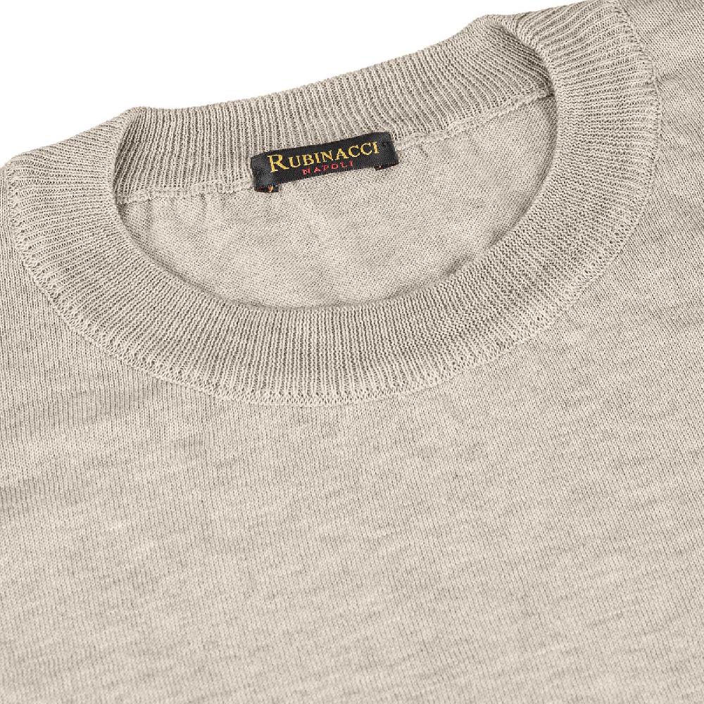 Rubinacci T-Shirt cotone beige Soddisfazione Garantita