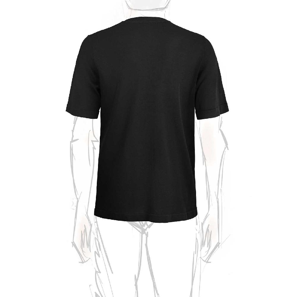 Rubinacci T-Shirt cotone nera Qualità Garantita