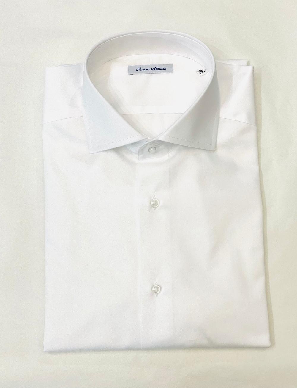 Sartoria Milanese Camicia Slim cotone twill personalizzabile Negozi Online