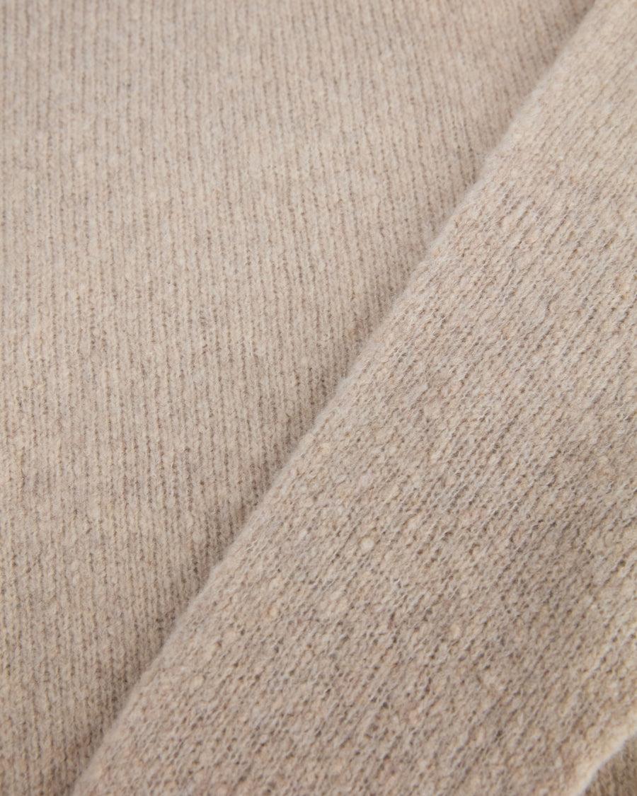 Scaglione TURTLE NECK OVER PUFFED CASHMERE BEIGE Affare Del Giorno