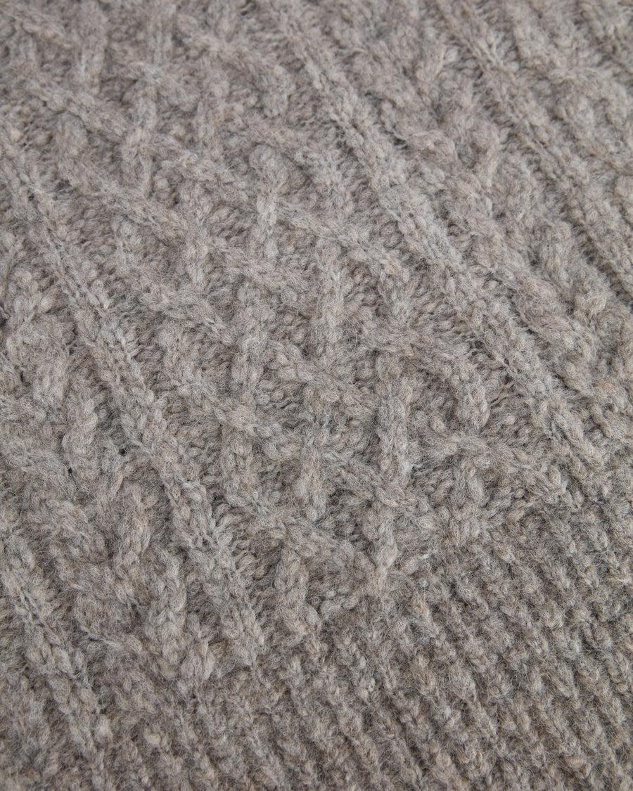 Scaglione PONCHO PUNTO ARAN LTGREY In Vendita