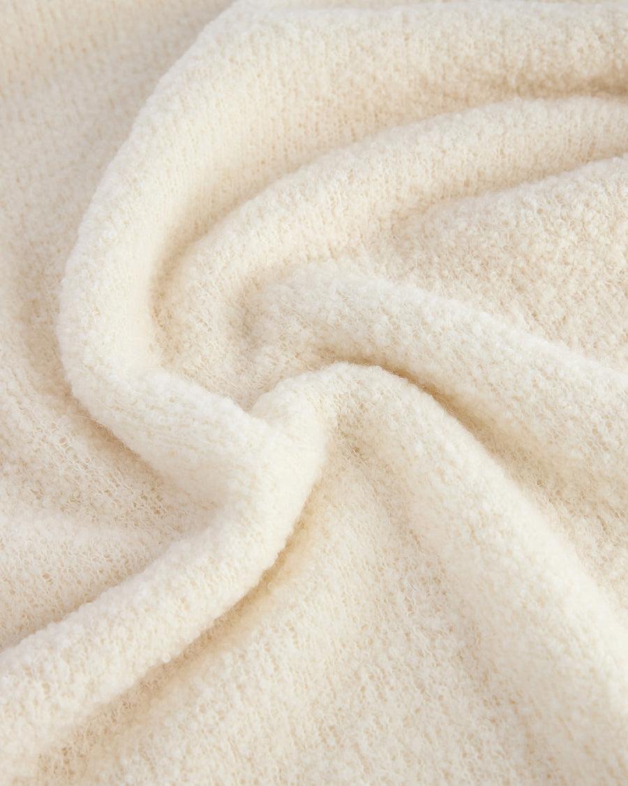Scaglione ROUND NECK RAGLAN TEDDY MILK Saldi