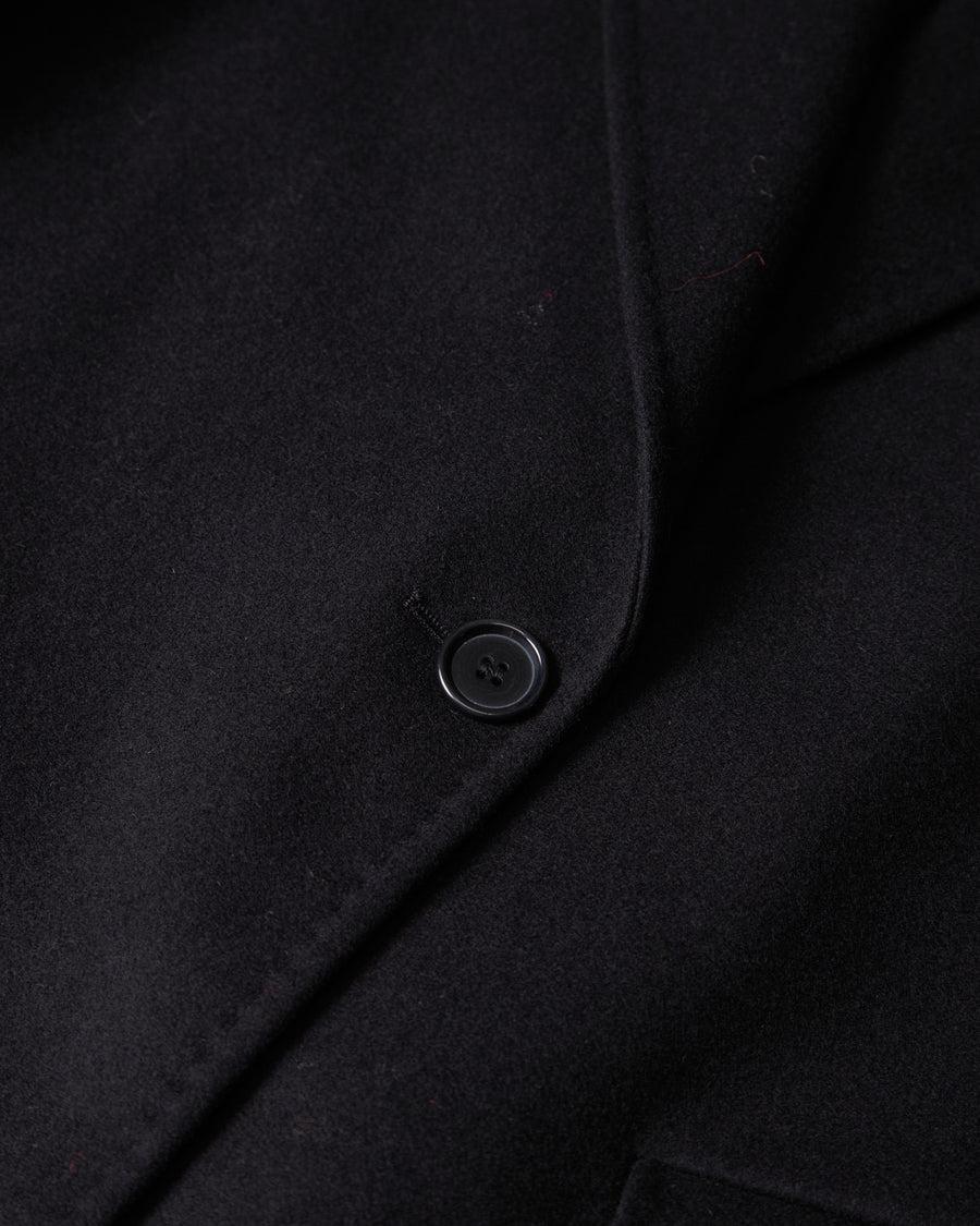 Scaglione COAT PETTO SEMPLICE BLACK Moda