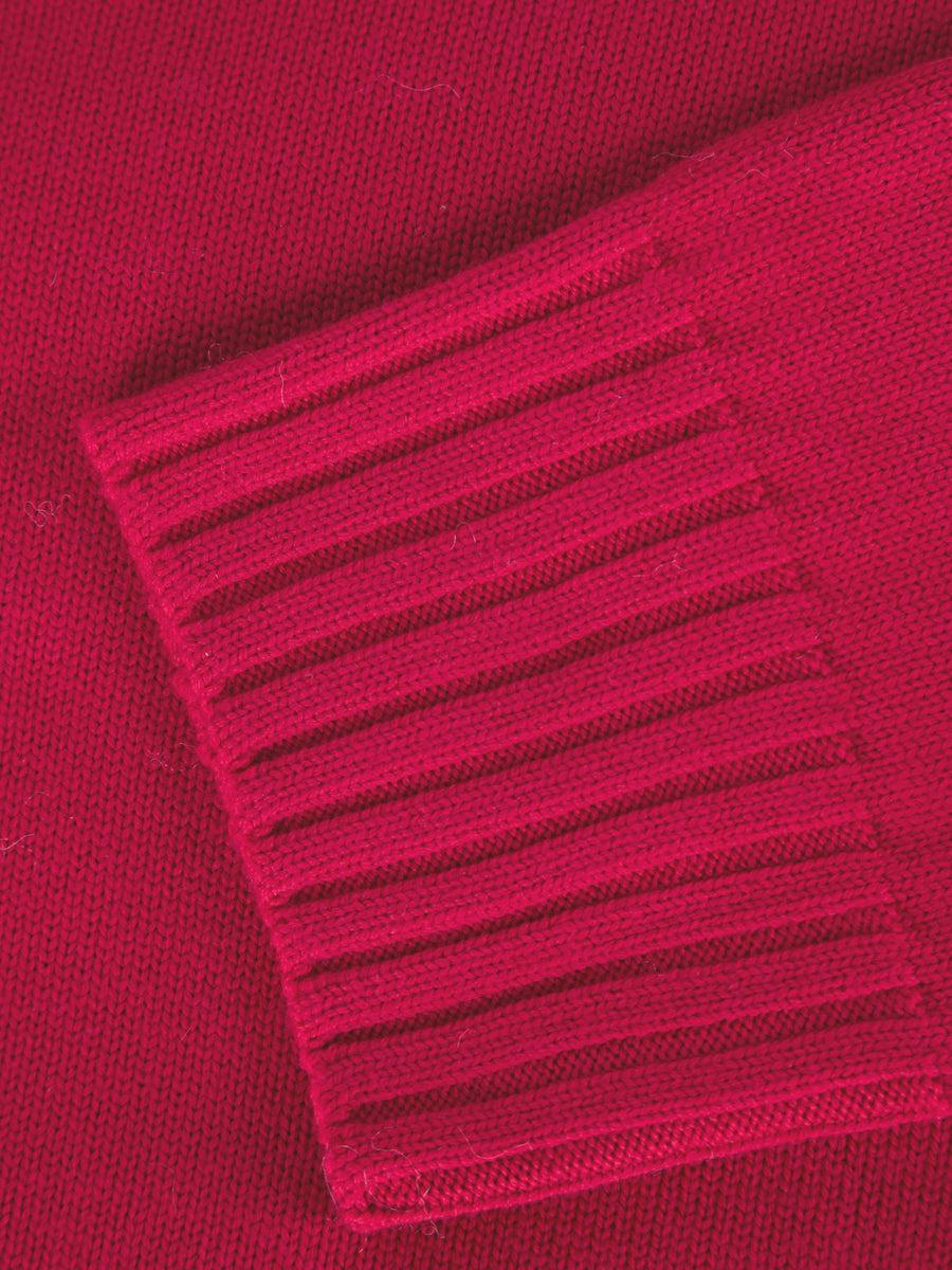 Scaglione ROUND NECK BOXY SOFT MAGENTA Sottocosto