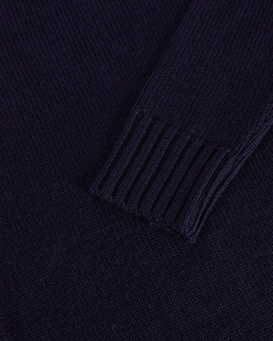 Scaglione ROUND NECK MERINO SOFT NAVY Economico