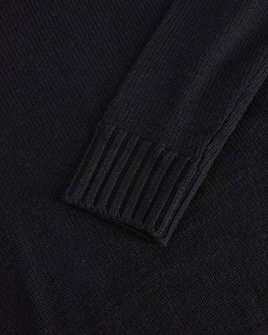 Scaglione TURTLE NECK MERINO SOFT BLACK Outlet