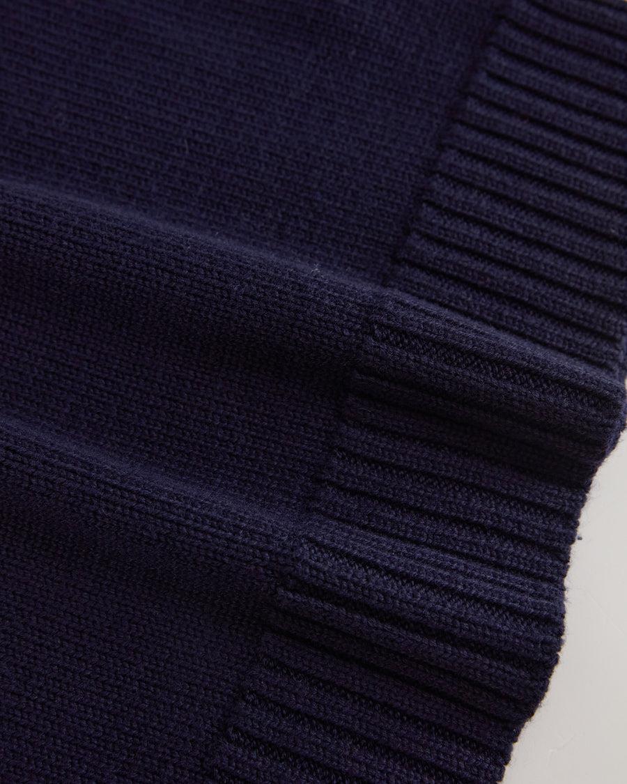 Scaglione V.NECK MERINO SOFT NAVY Vendita Economica