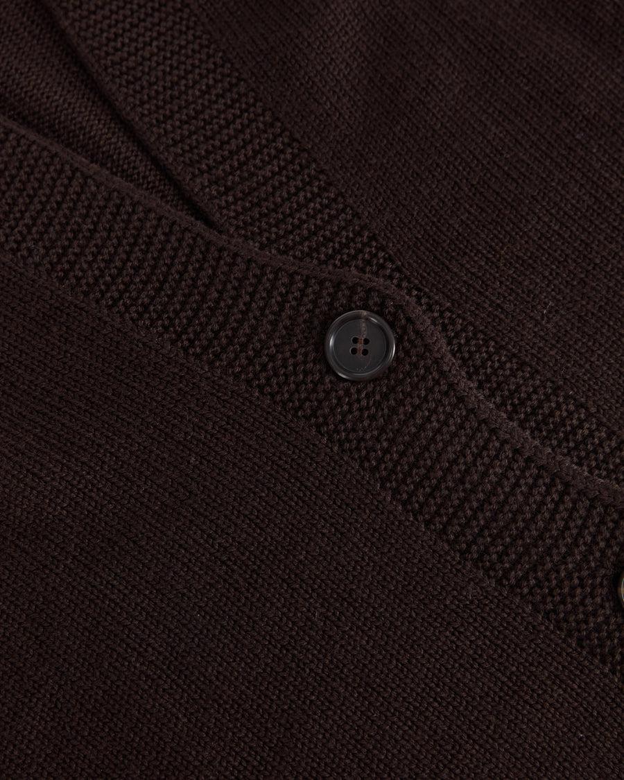 Scaglione CARDIGAN RAGLAN SEAMLESS MERINO EBANO I Più Venduti