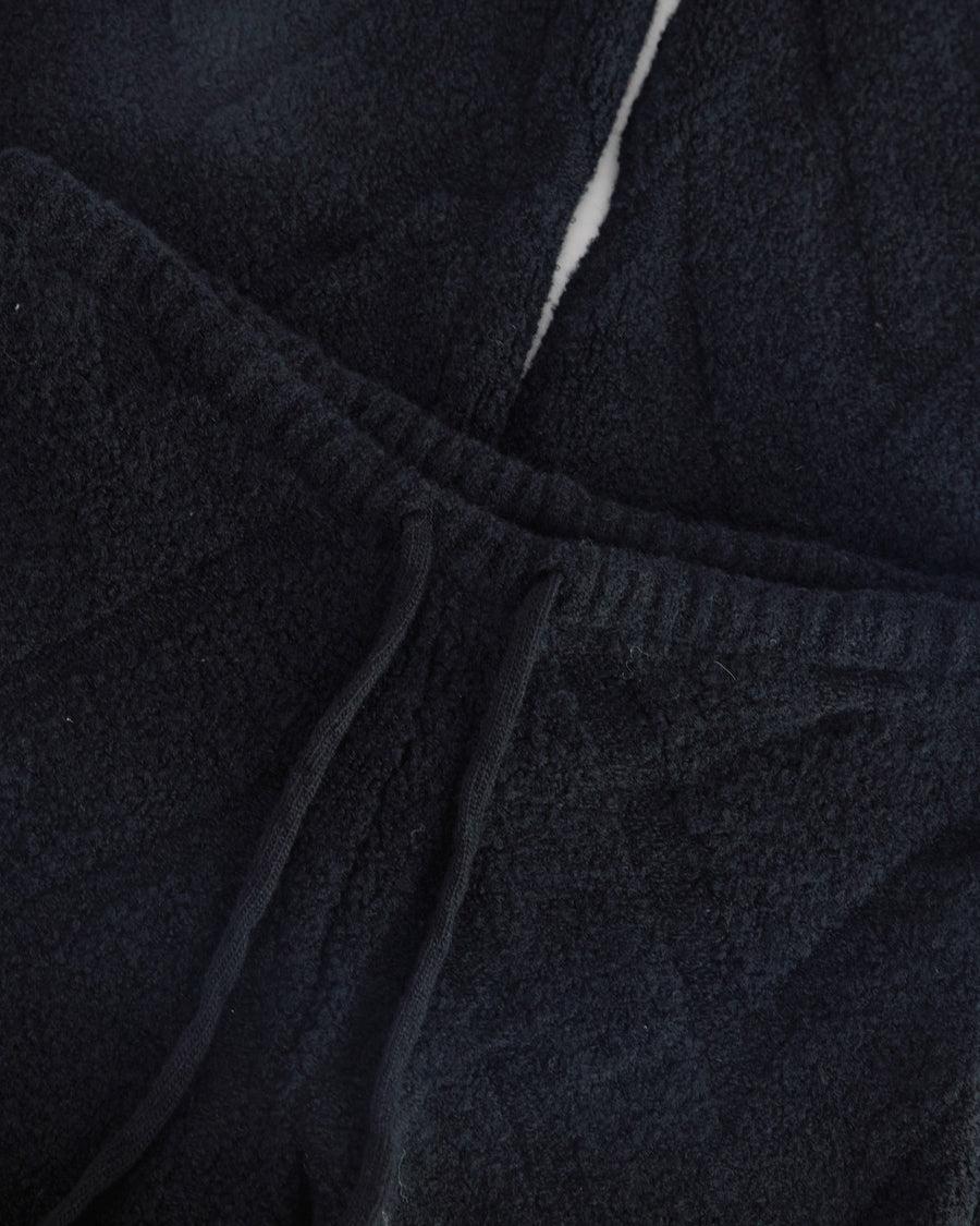 Scaglione PANTS ZIGZAG SPONGY BLACK Negozio