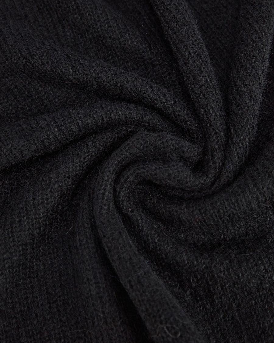 Scaglione BOAT NECK BOXY RAGLAN SEAMLESS BLACK Convenienza