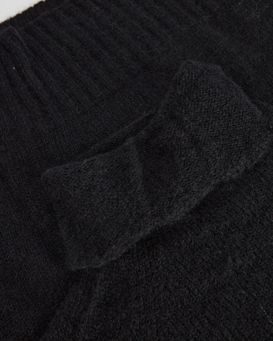 Scaglione TURTLE NECK RAGLAN SEAMLESS BLACK Offerta