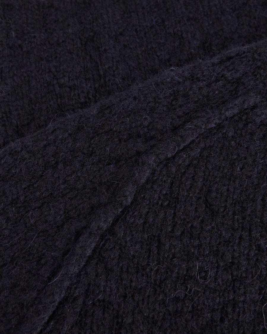 Scaglione ROUND NECK RAGLAN SOFT ALPACA NAVY Vendita Economica