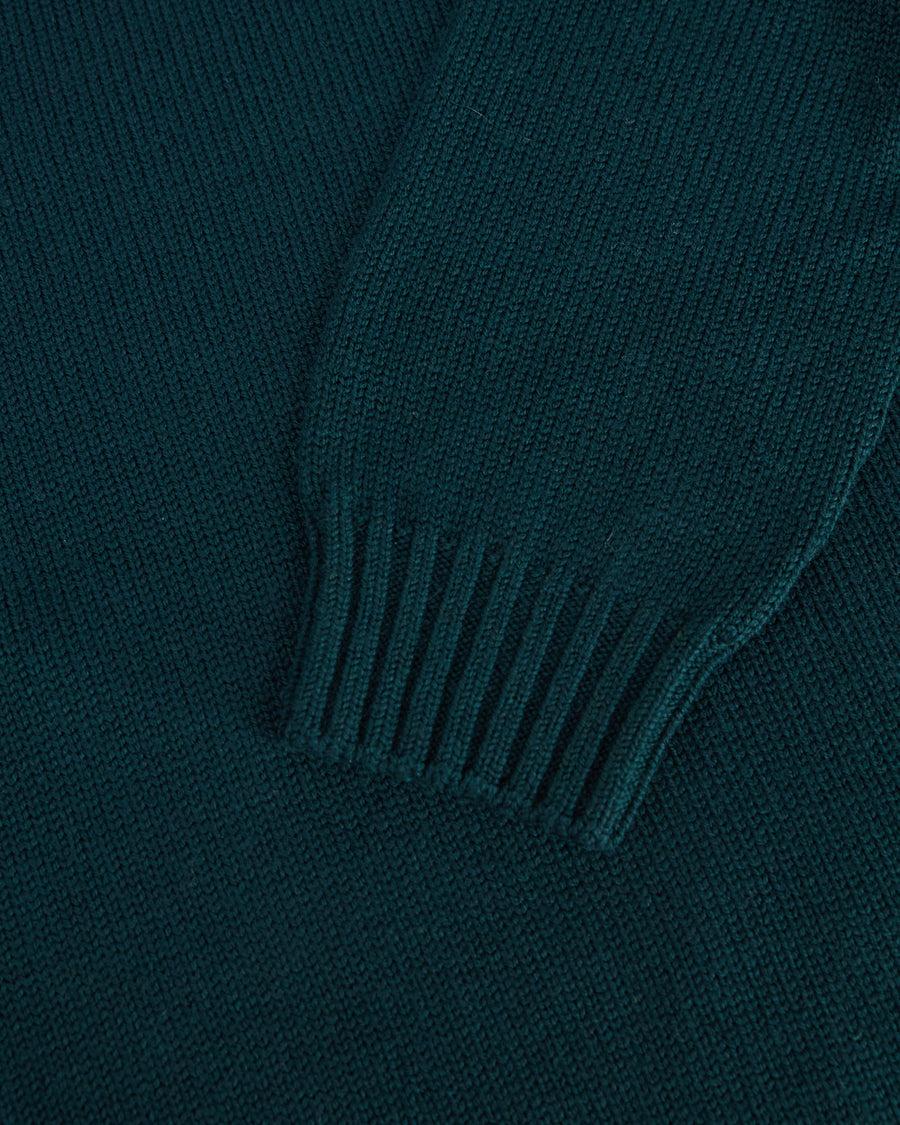 Scaglione TURTLE NECK RAGLAN SOFT MERINO FOREST Promozione