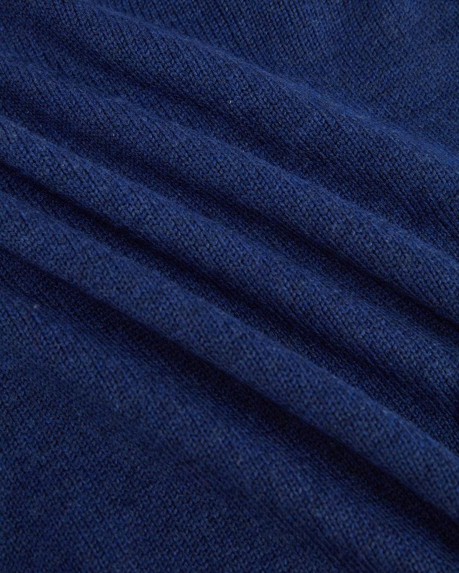 Scaglione ROUND NECK RAGLAN SOFT MERINO DENIM Qualità Garantita