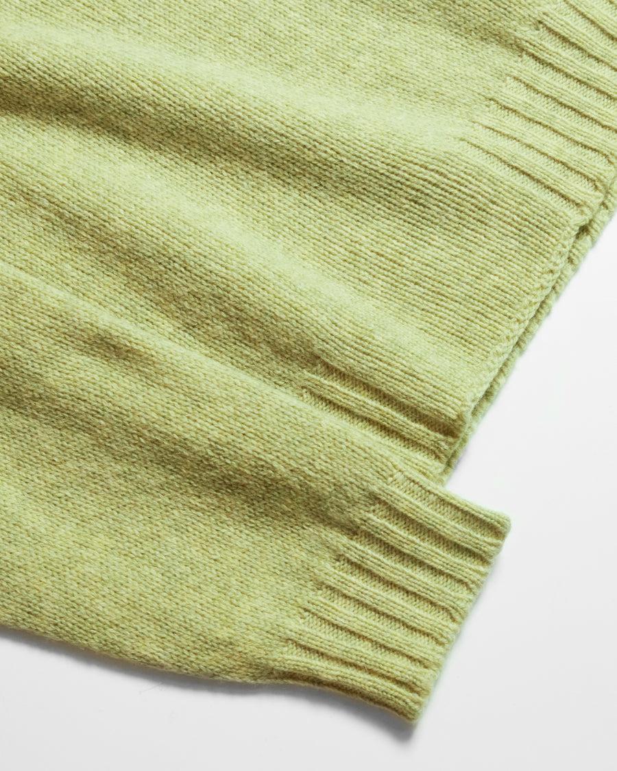 Scaglione ROUND NECK SEAMLESS SOFTWOOL LIME Shopping Online
