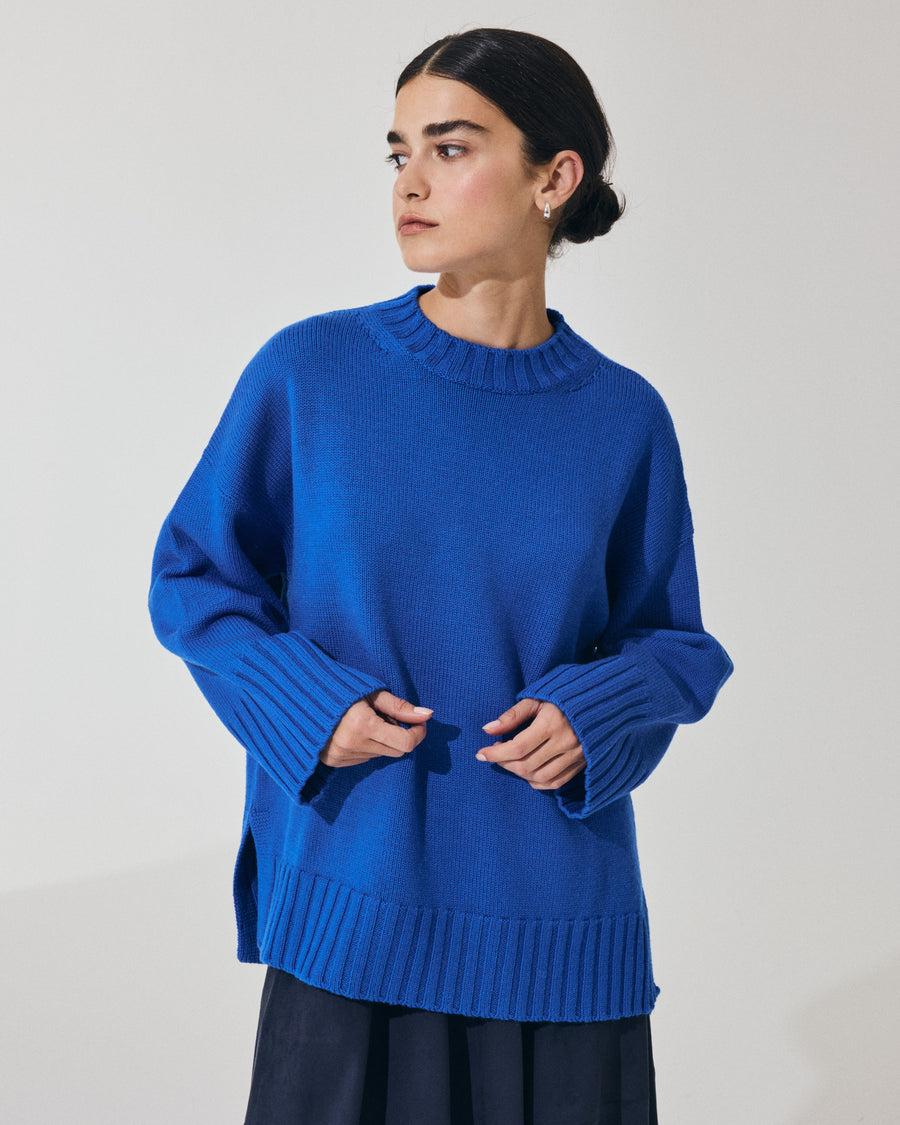 Scaglione ROUND NECK BOXY SOFT LIMONGES Hotsell