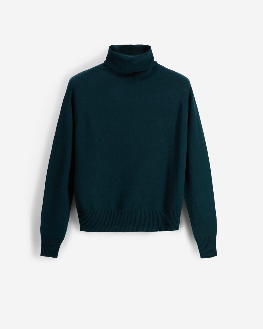 Scaglione MOCK N.RAGLAN SEAMLESS MERINO FOREST Vendita