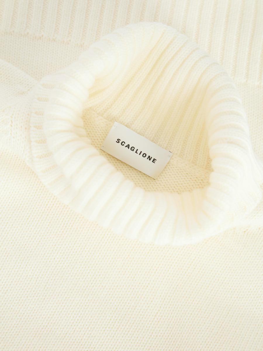 Scaglione TURTLE NECK MERINO SOFT BUTTER Soddisfazione Garantita