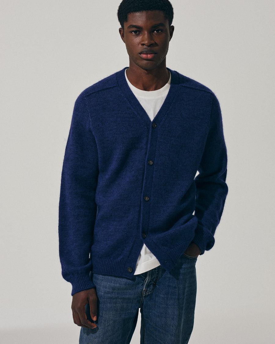 Scaglione CARDIGAN SHETLY S.MARTELLO NAVY Novità