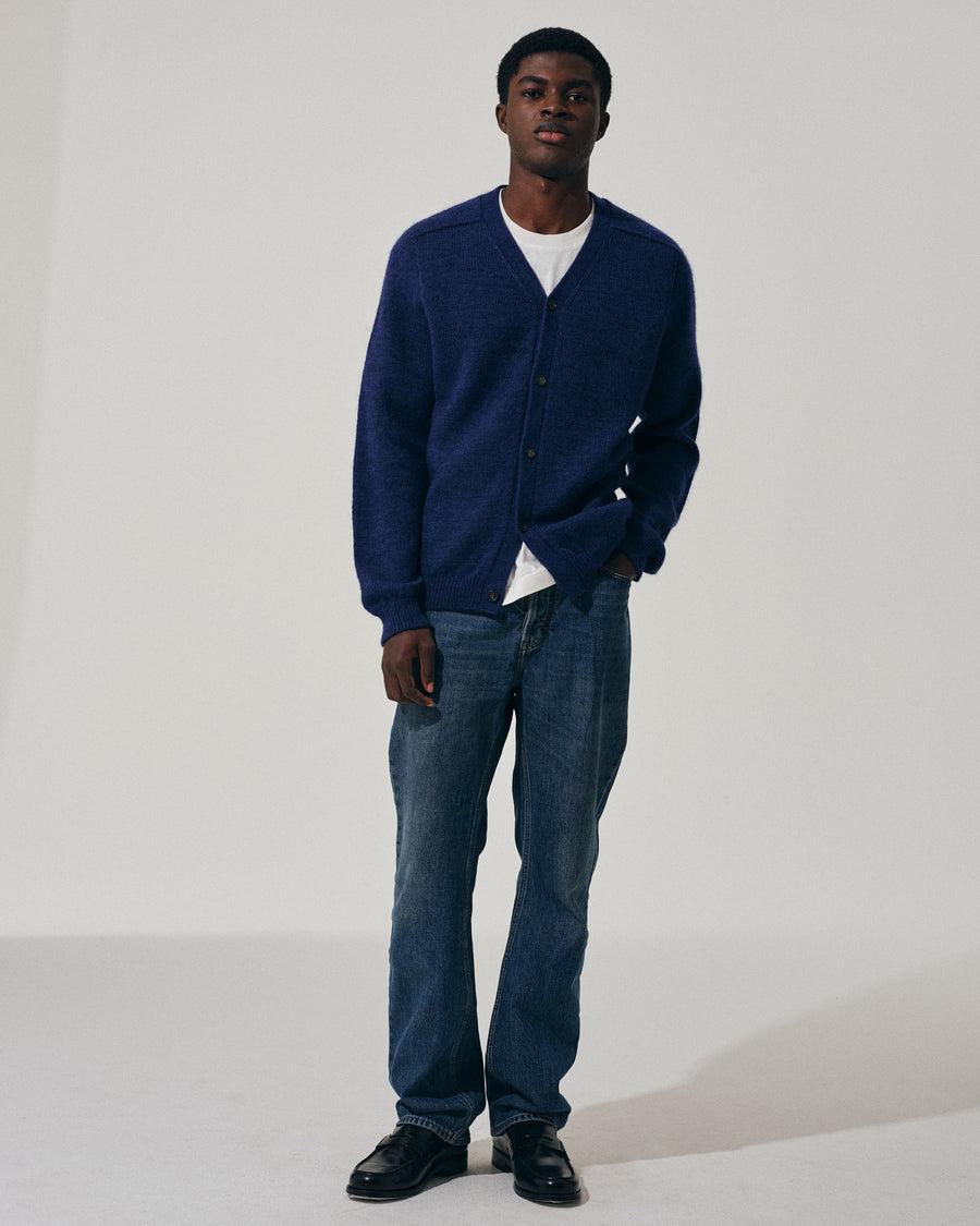 Scaglione CARDIGAN SHETLY S.MARTELLO NAVY Novità