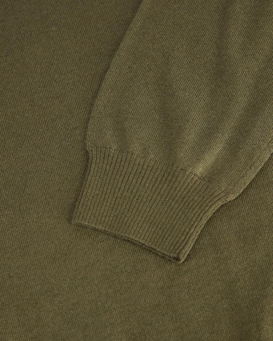 Scaglione ROUND NECK CASH-SILK MILITARY I Più Venduti