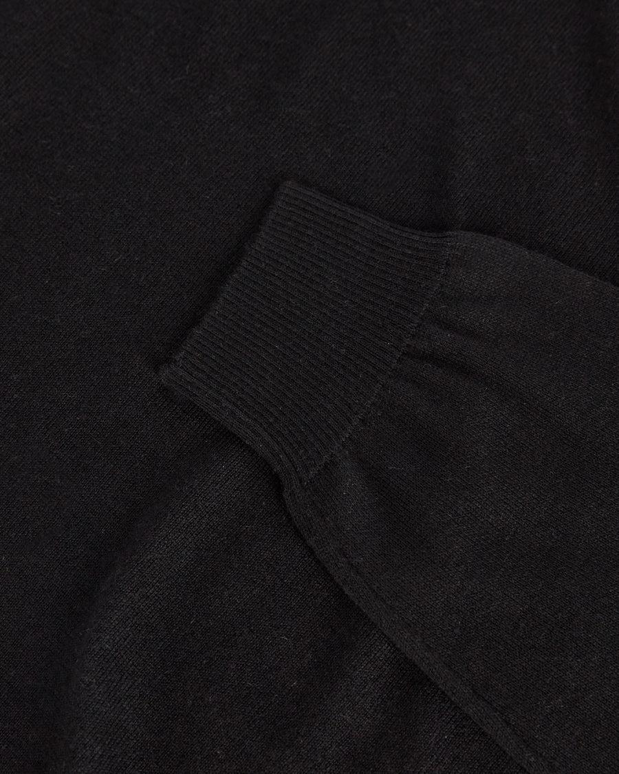Scaglione ROUND NECK CASH-SILK BLACK Vendite Flash