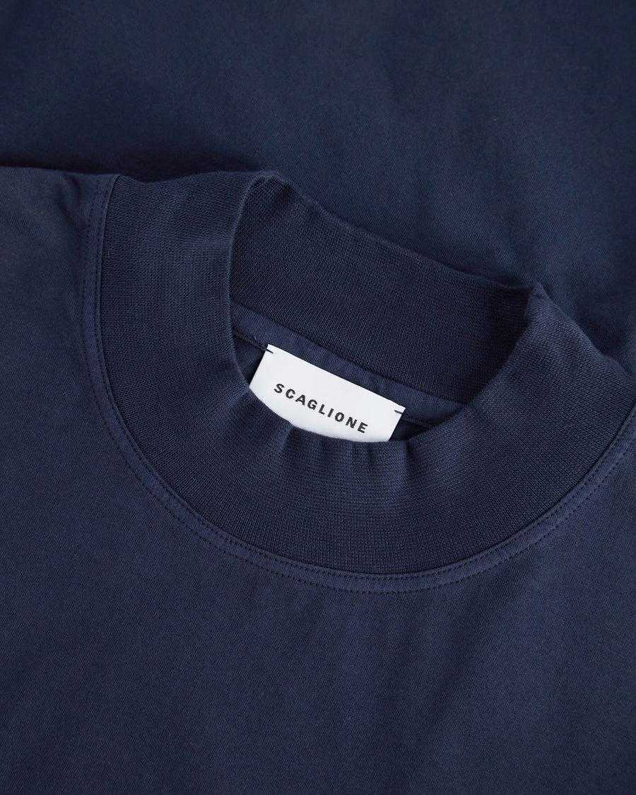 Scaglione LUPETTO ML SPRING COT NAVY Moda
