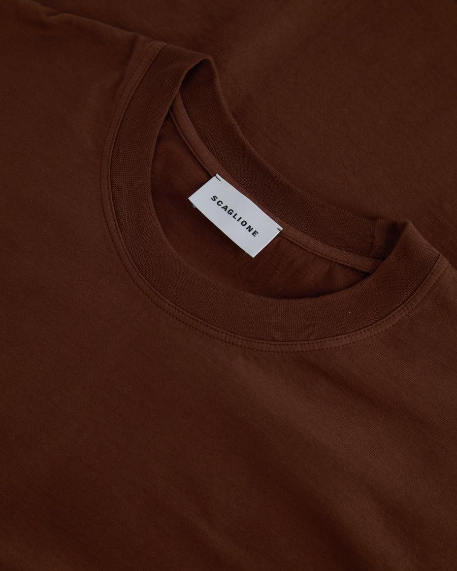 Scaglione T-SHIRT OVER J.COT CHOCO Italia