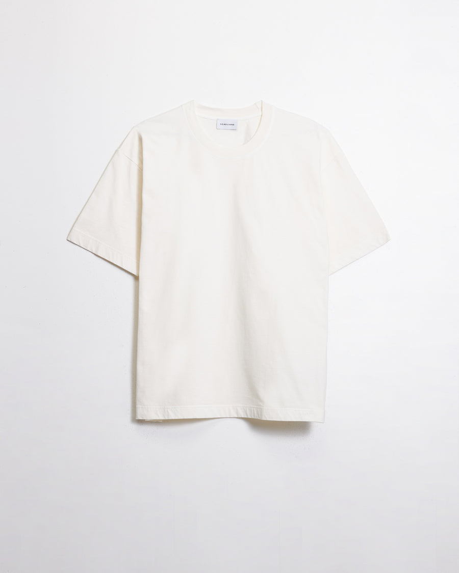 Scaglione T-SHIRT OVER J.COT MILK 2025